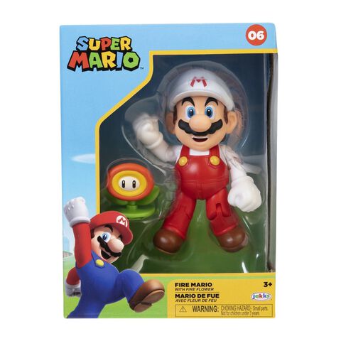 Figurine Jakks Pacific - Mario - Mario Pompier 10cm